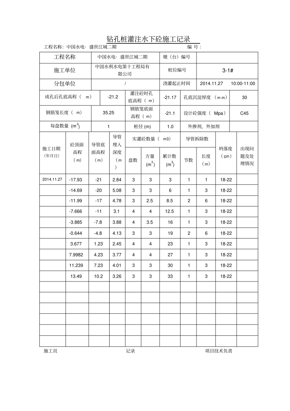 灌注桩验收表格_第3页
