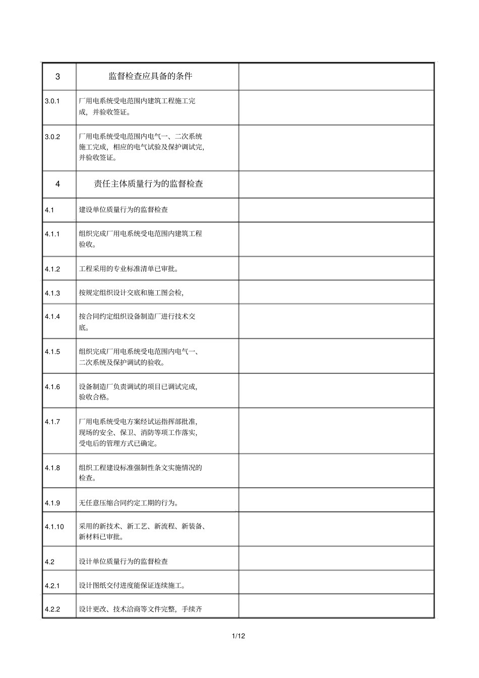 火力发电工程质量监督检查大纲倒送电_第3页