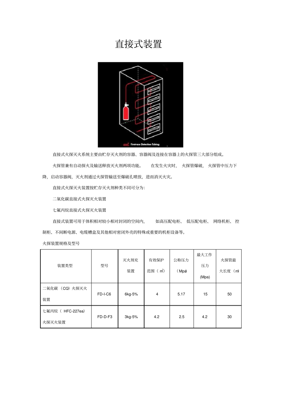 火探管式自动探火灭火装置_第3页