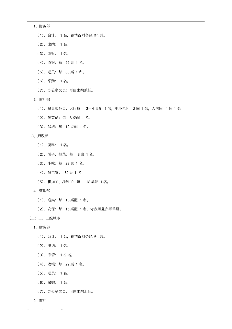 火锅店标准化手册范本_第2页