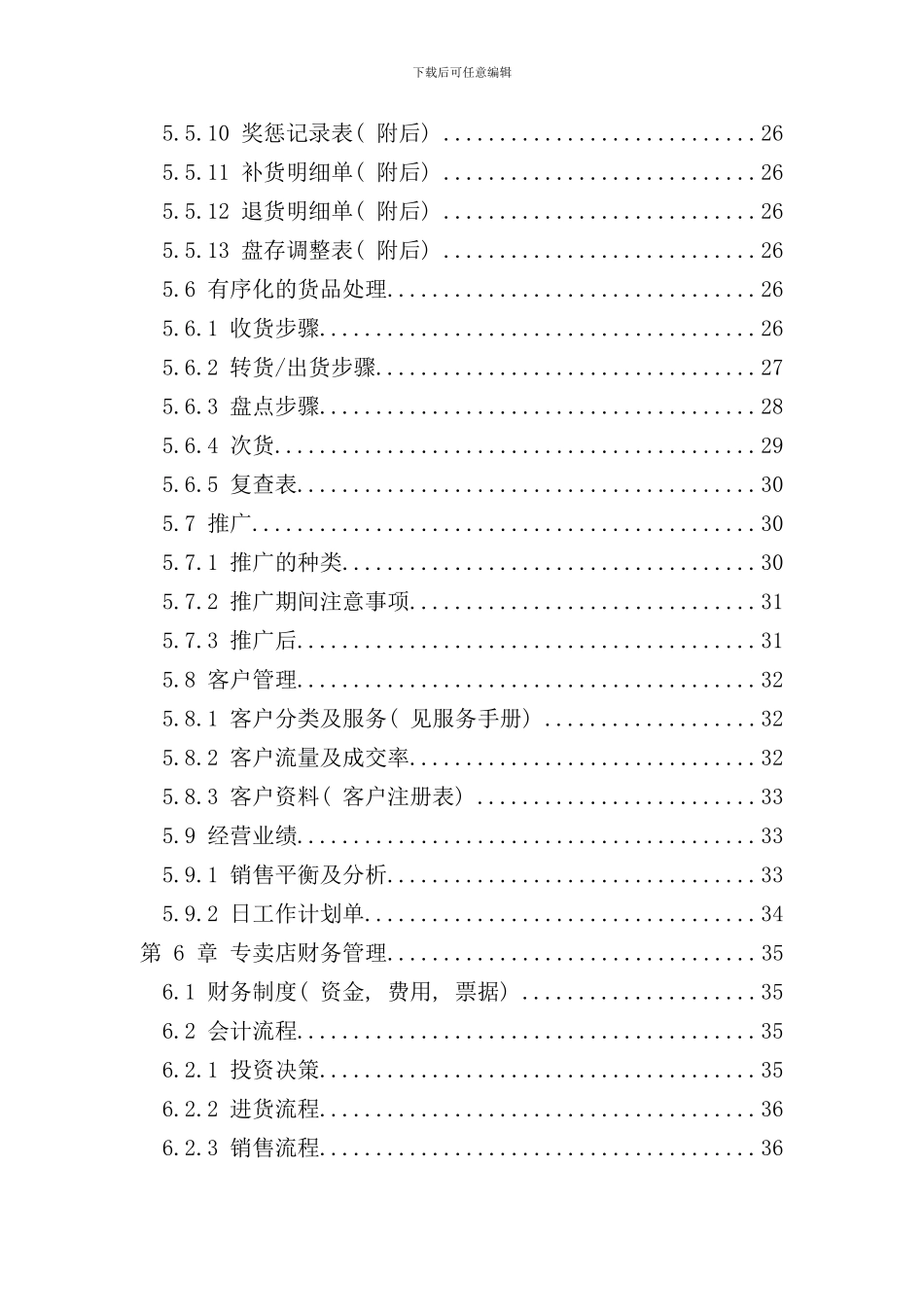 专卖店店长必备手册_第3页