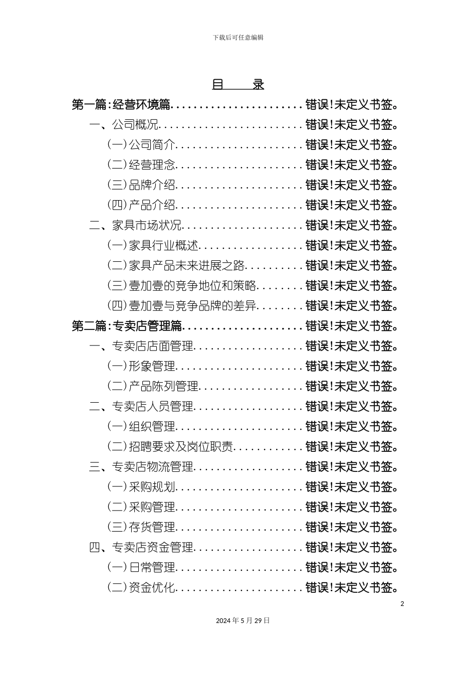 专卖店经营管理培训手册_第2页