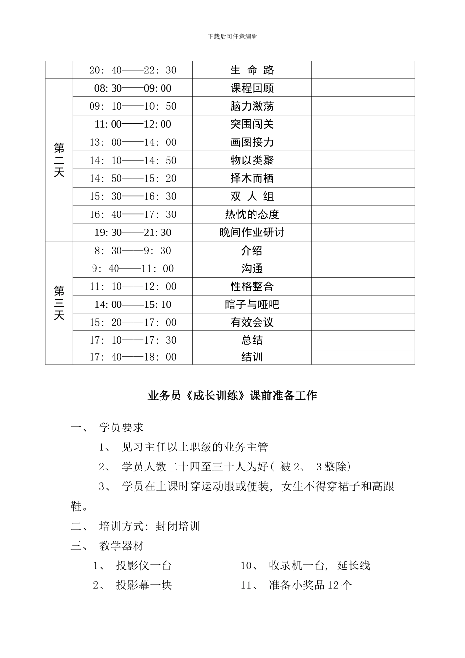 业务员成长训练讲师手册全_第2页