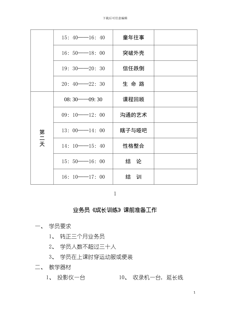 业务员训练讲师手册模板_第3页