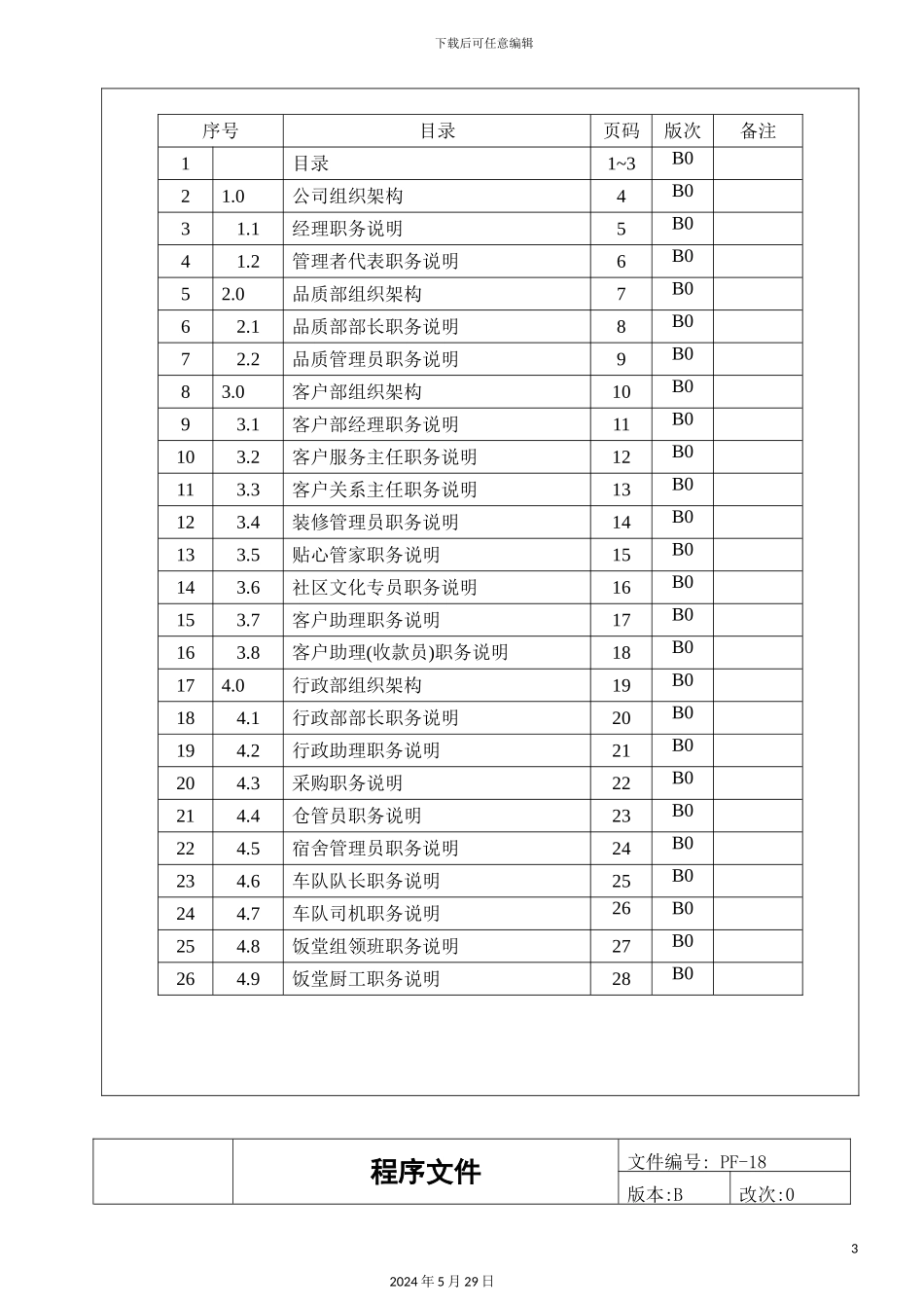 东莞物业公司职务说明书_第3页