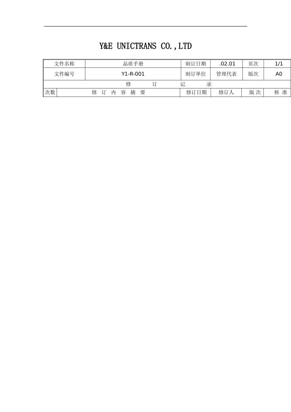 东莞电子公司品质手册_第2页