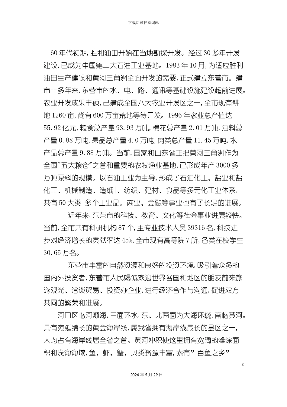 东营河口区城市中心商业区策划方案_第3页