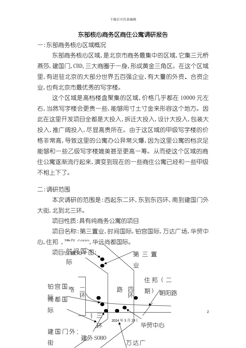 东部核心商务区商住公寓调研报告_第2页