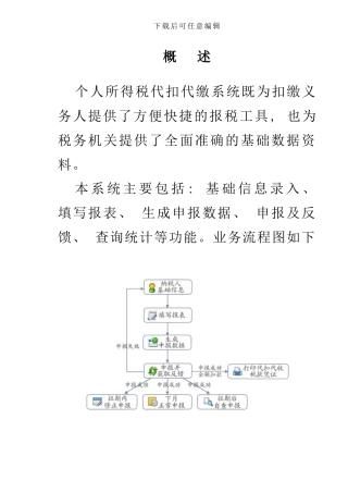 个人所得税代扣代缴V用户手册