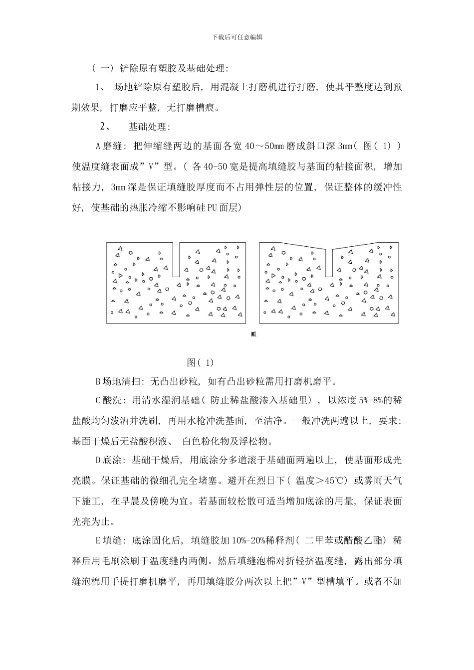 个旧一中篮球场翻新改造工程说明样本_第3页