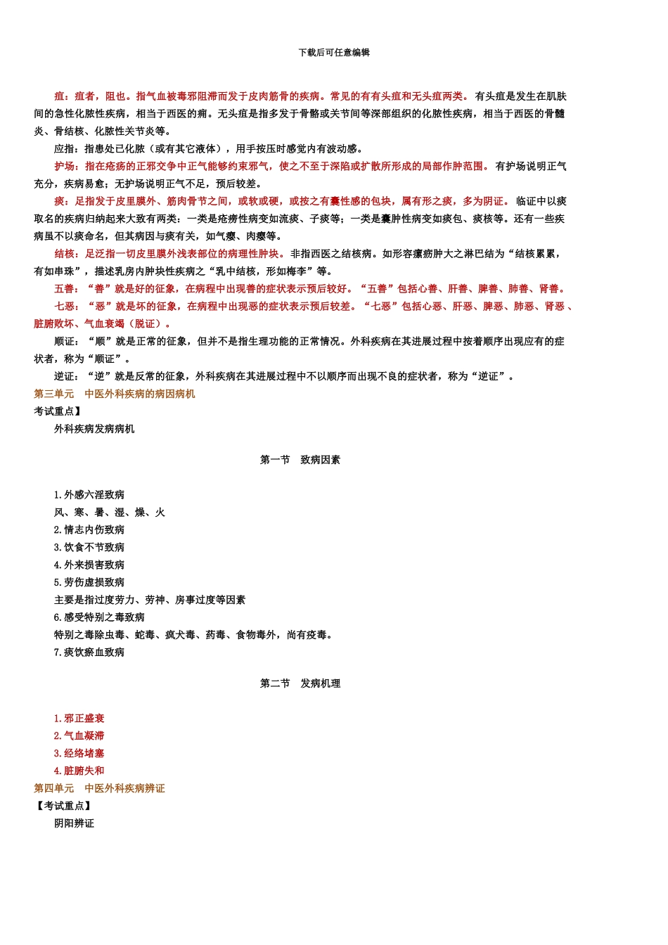 中医执业医师中医外科学篇_第3页