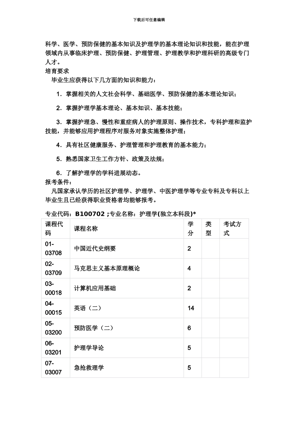 中南大学自考护理学_第3页
