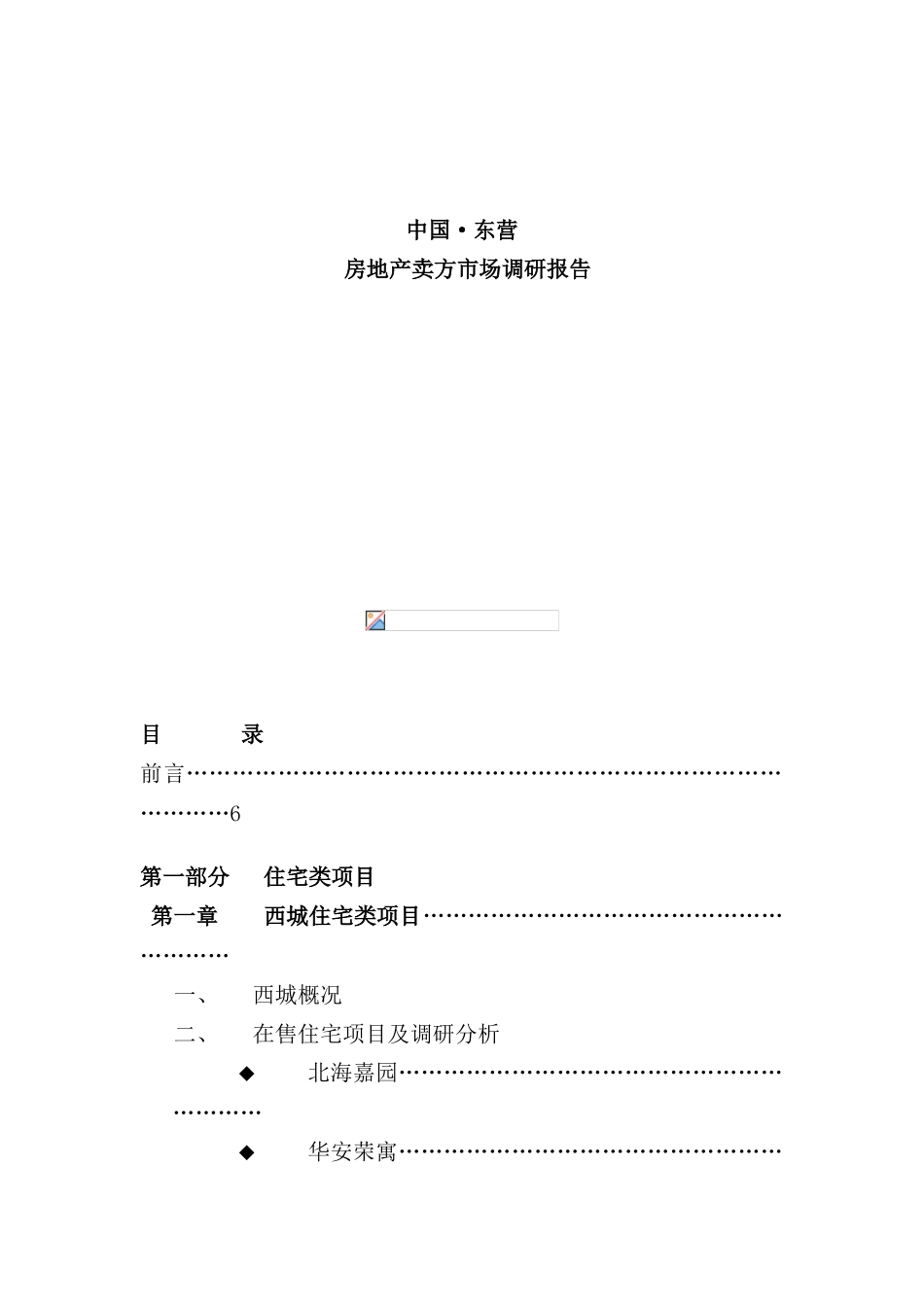 中国东营房地产卖方市场调研报告_第2页
