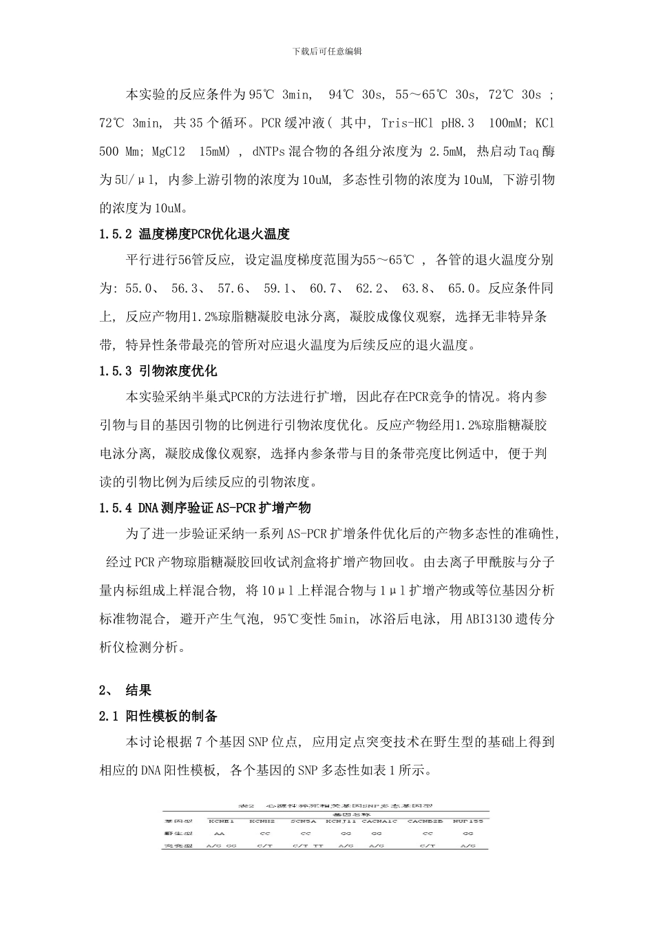 中国人群运动性猝死相关基因快速检测方法研究样本_第3页