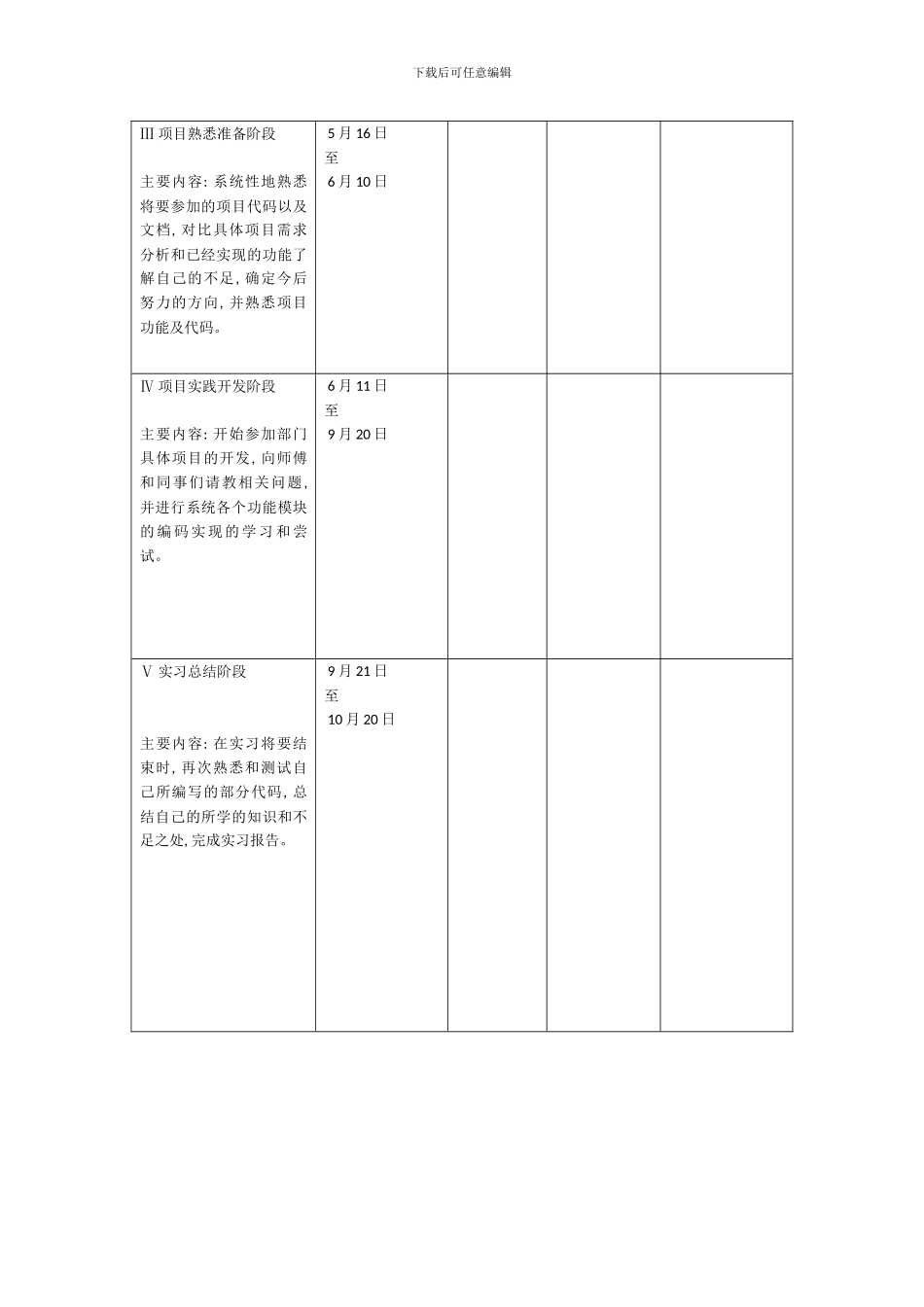中国地质大学武汉软件工程专业学位研究生实践手册样本_第2页