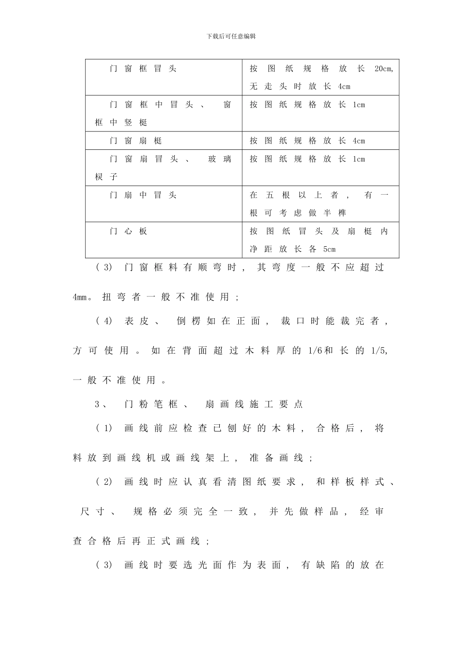 中建四局木门窗制作安装技术交底样本_第3页