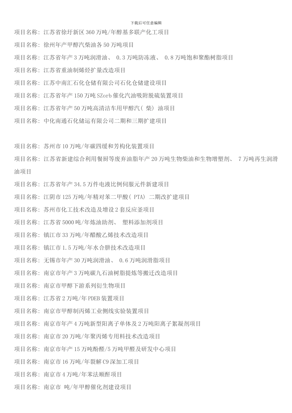 中石油项目大全样本_第3页