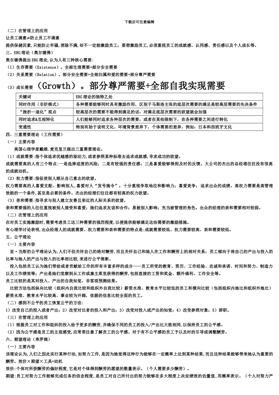 中级经济师人力资源精华笔记_第3页