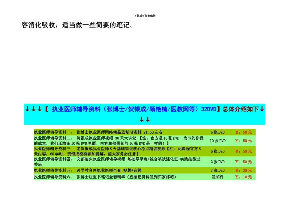 临床执业医师考试复习效率如何提高_第3页