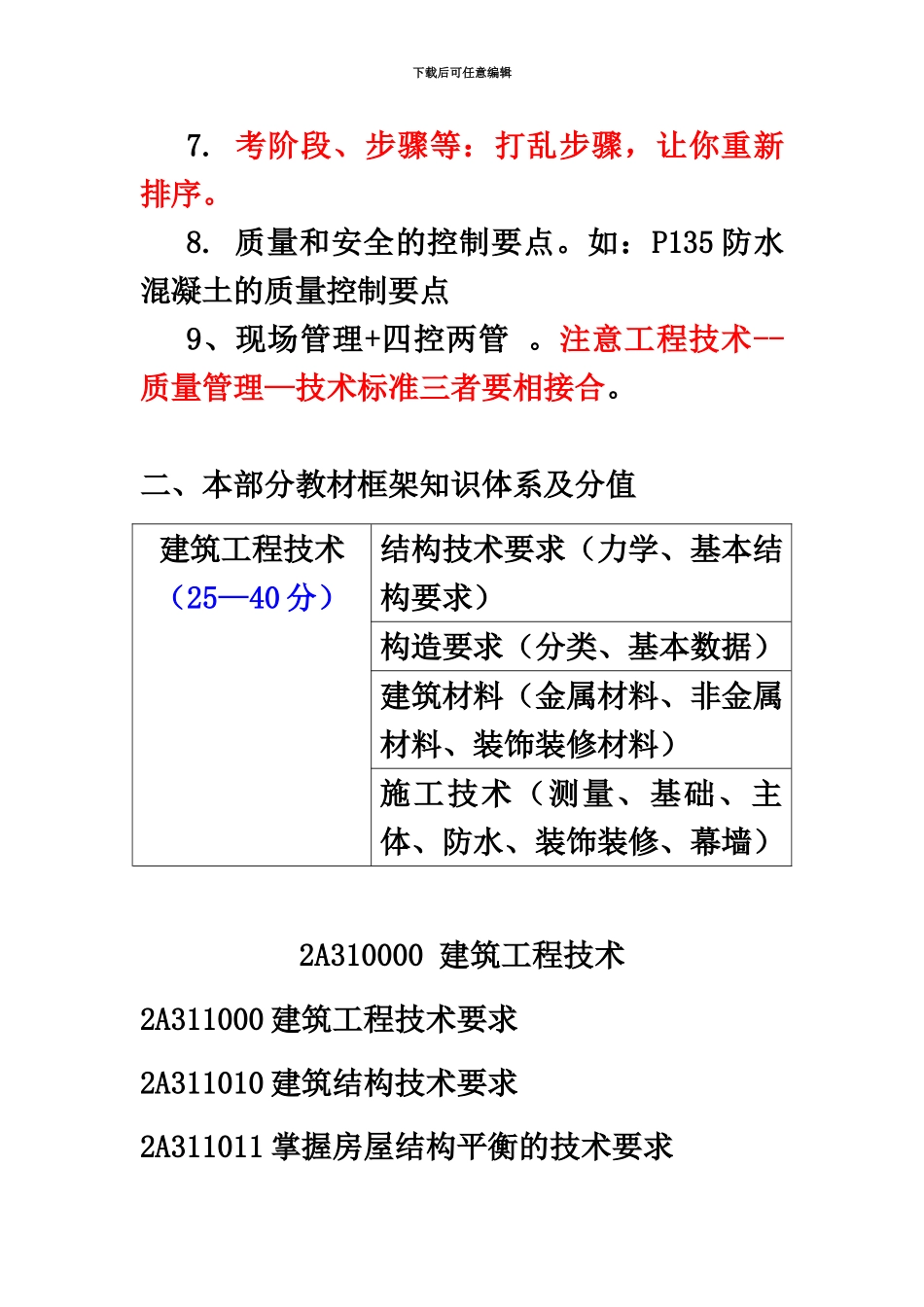 二级建造师包过班资料建筑工程管理与实务_第3页