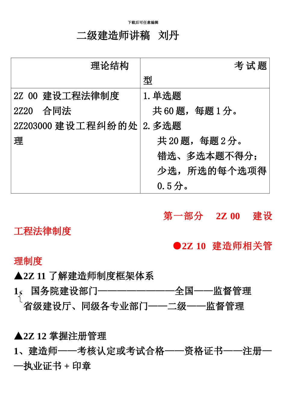 二级建造师法规讲稿新_第2页