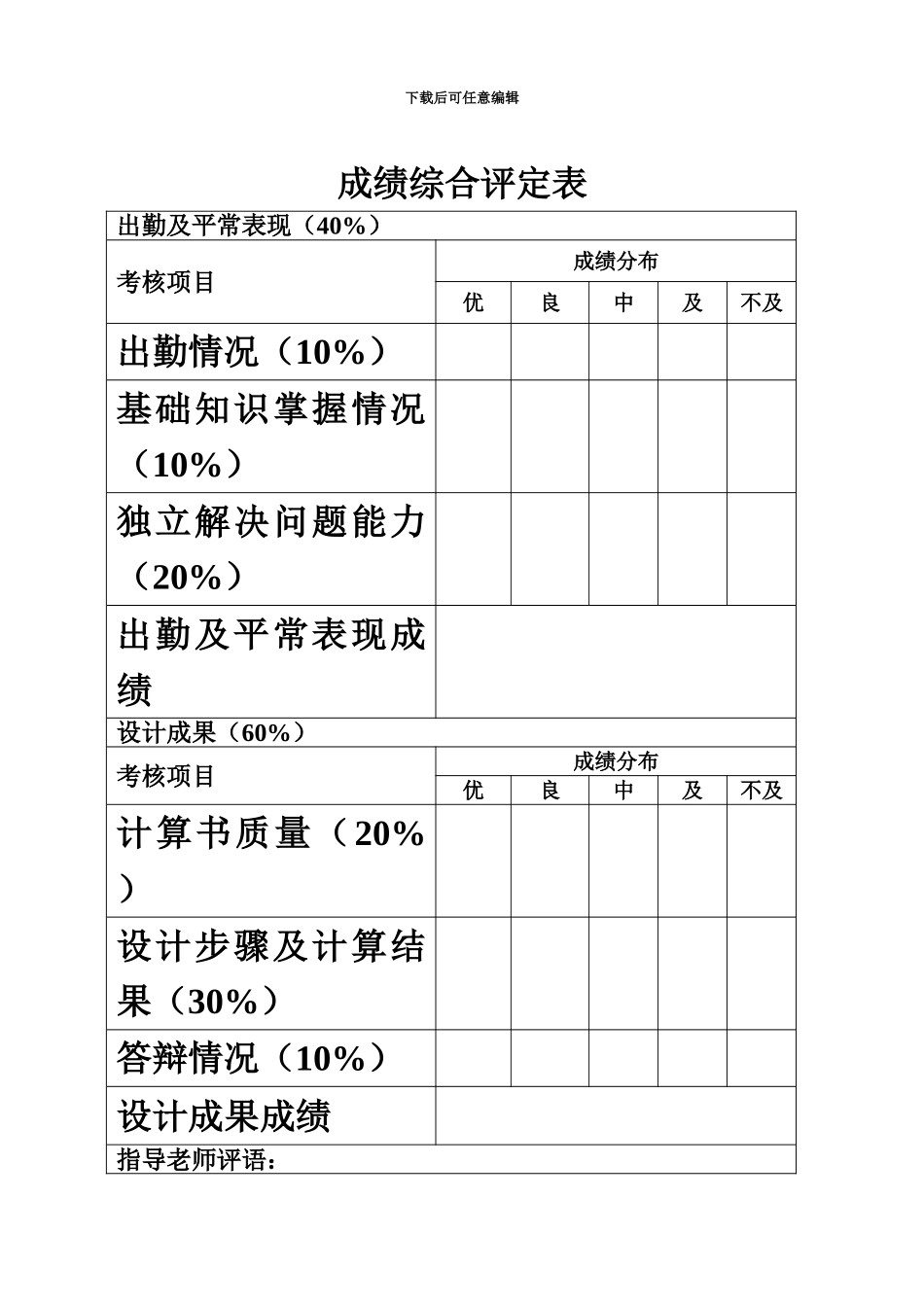交通管理与控制专业课程设计指导书_第3页