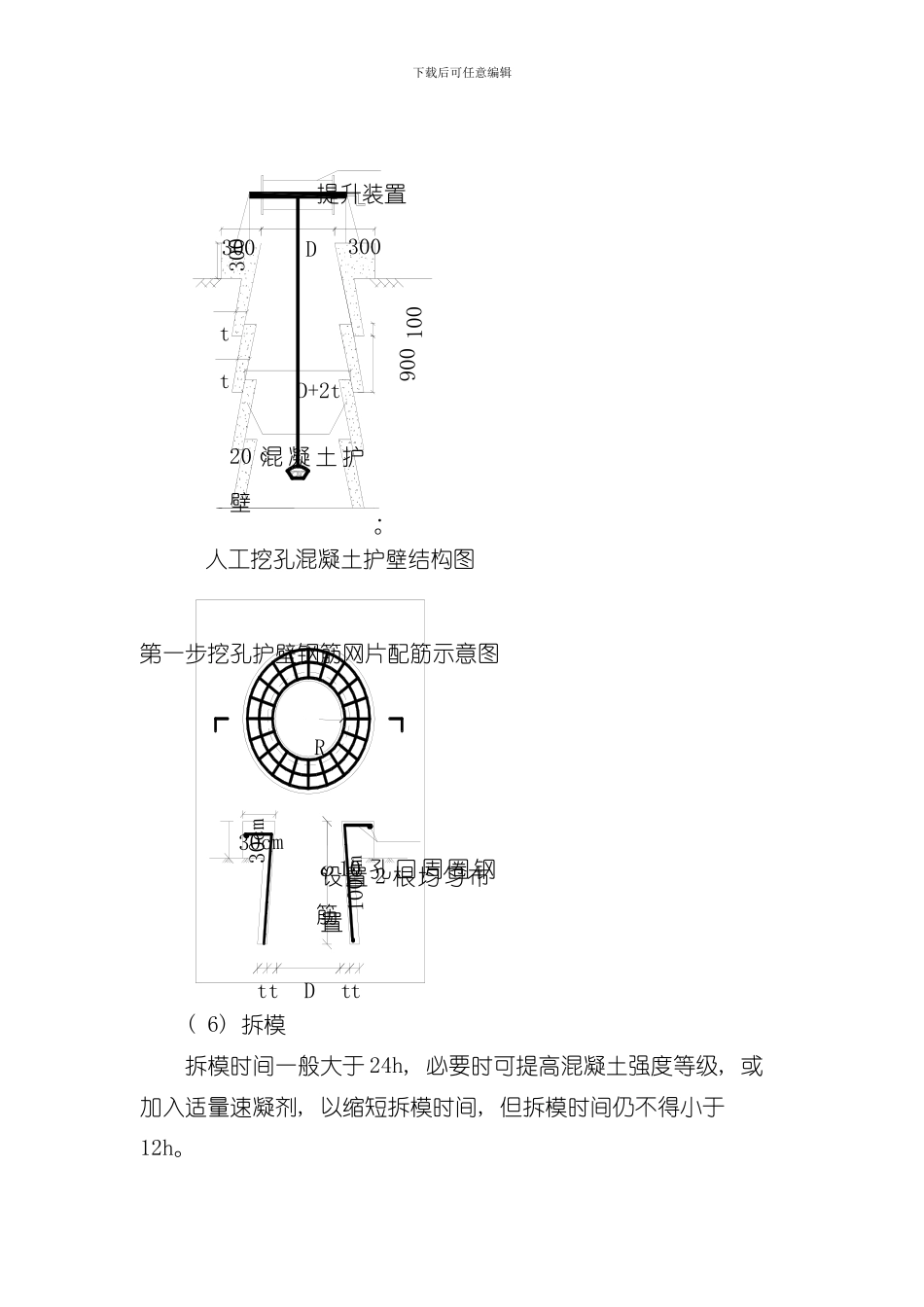 人工挖孔灌注桩专项施工方案模板_第3页