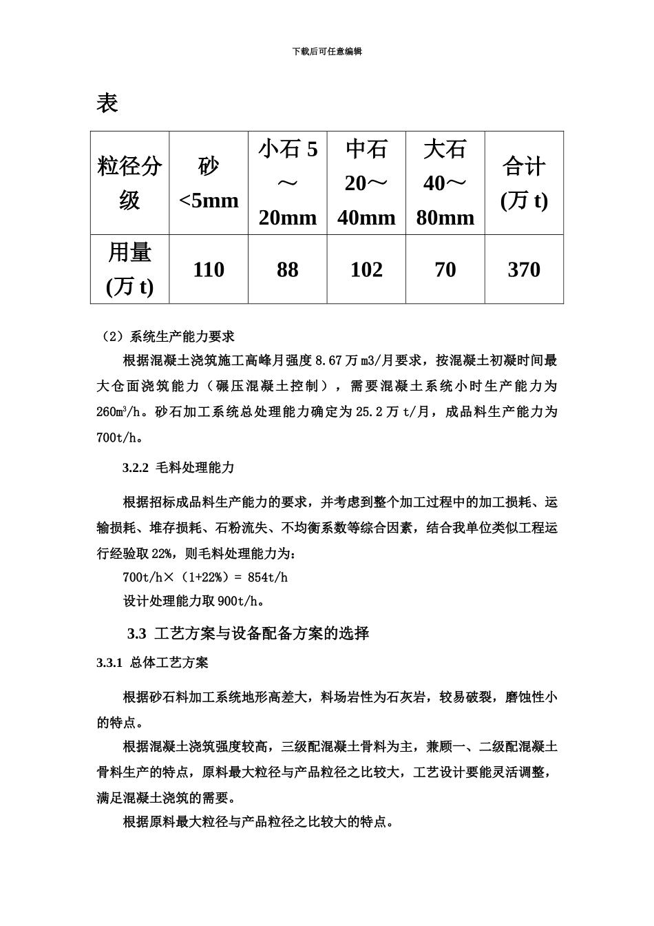 人工砂石料加工厂规划设计说明_第3页