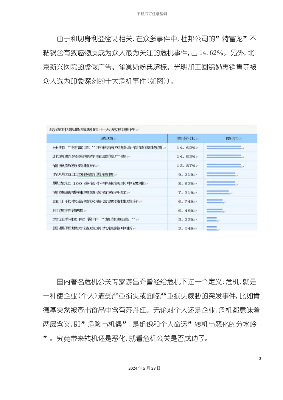 企业危机管理现状调查报告_第3页