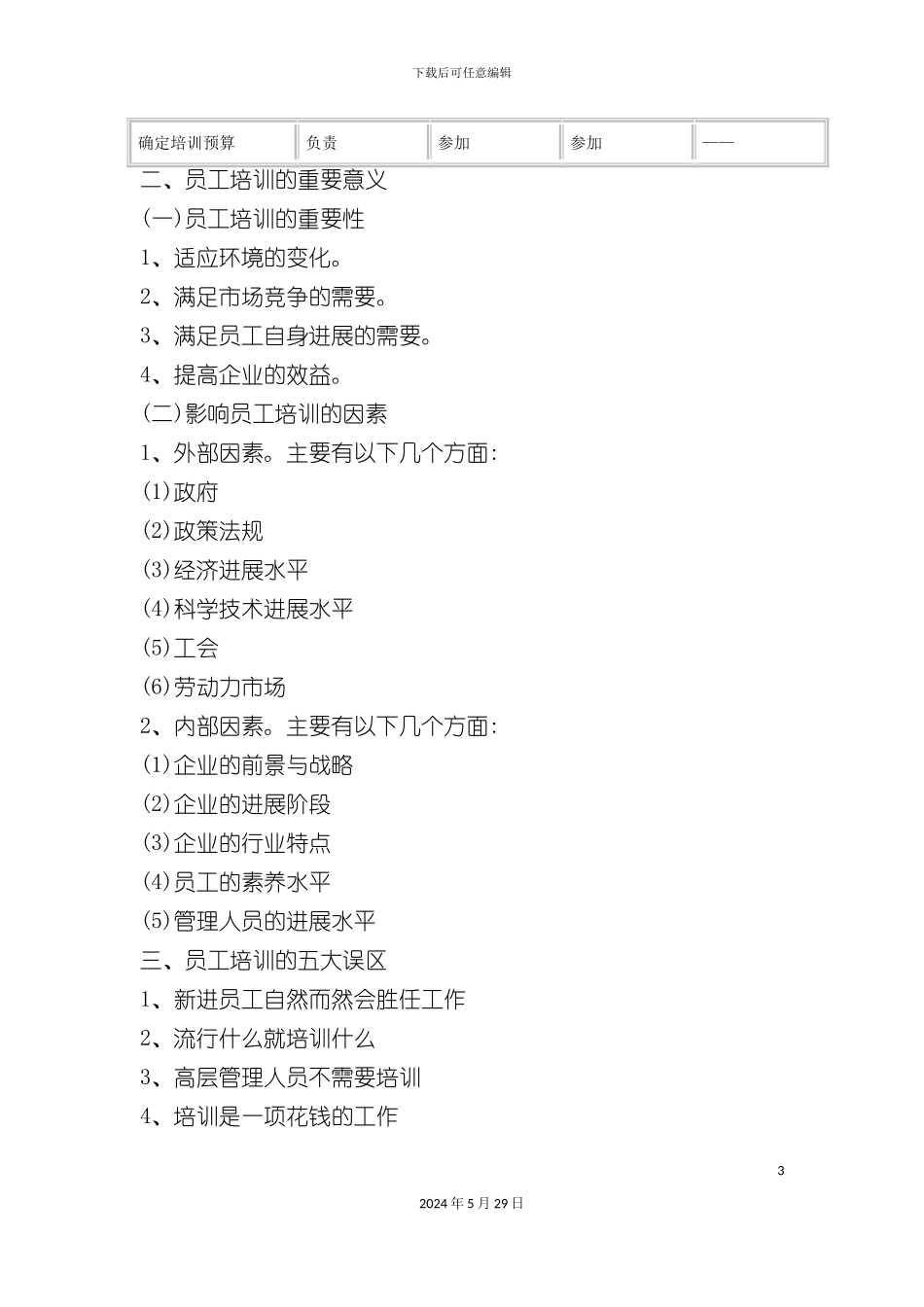 企业培训方案的实施与评估_第3页