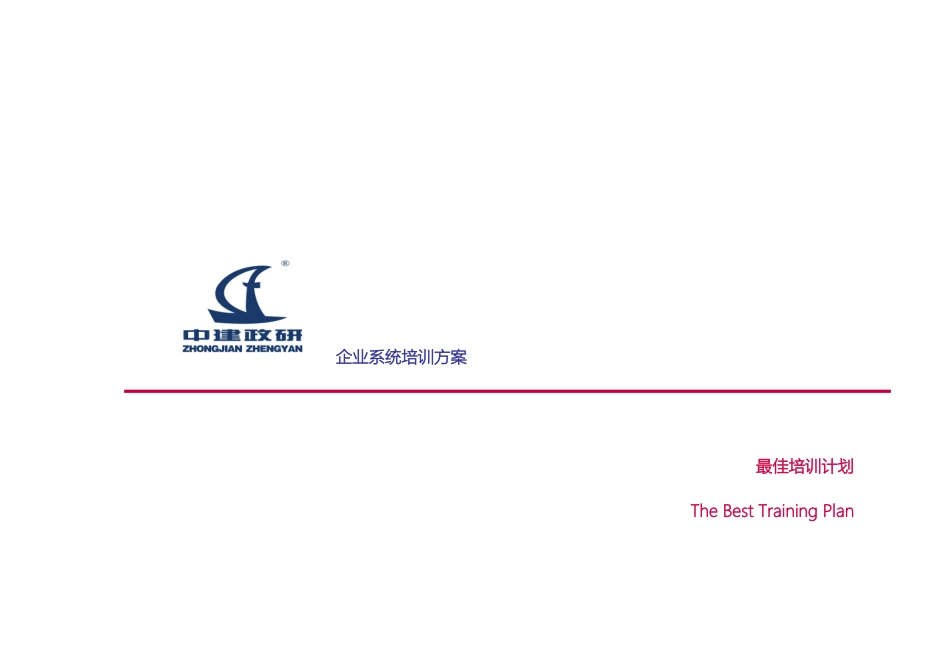 企业最佳系统培训方案_第2页