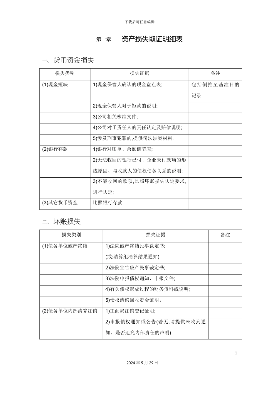 企业清产核资技术方案_第2页