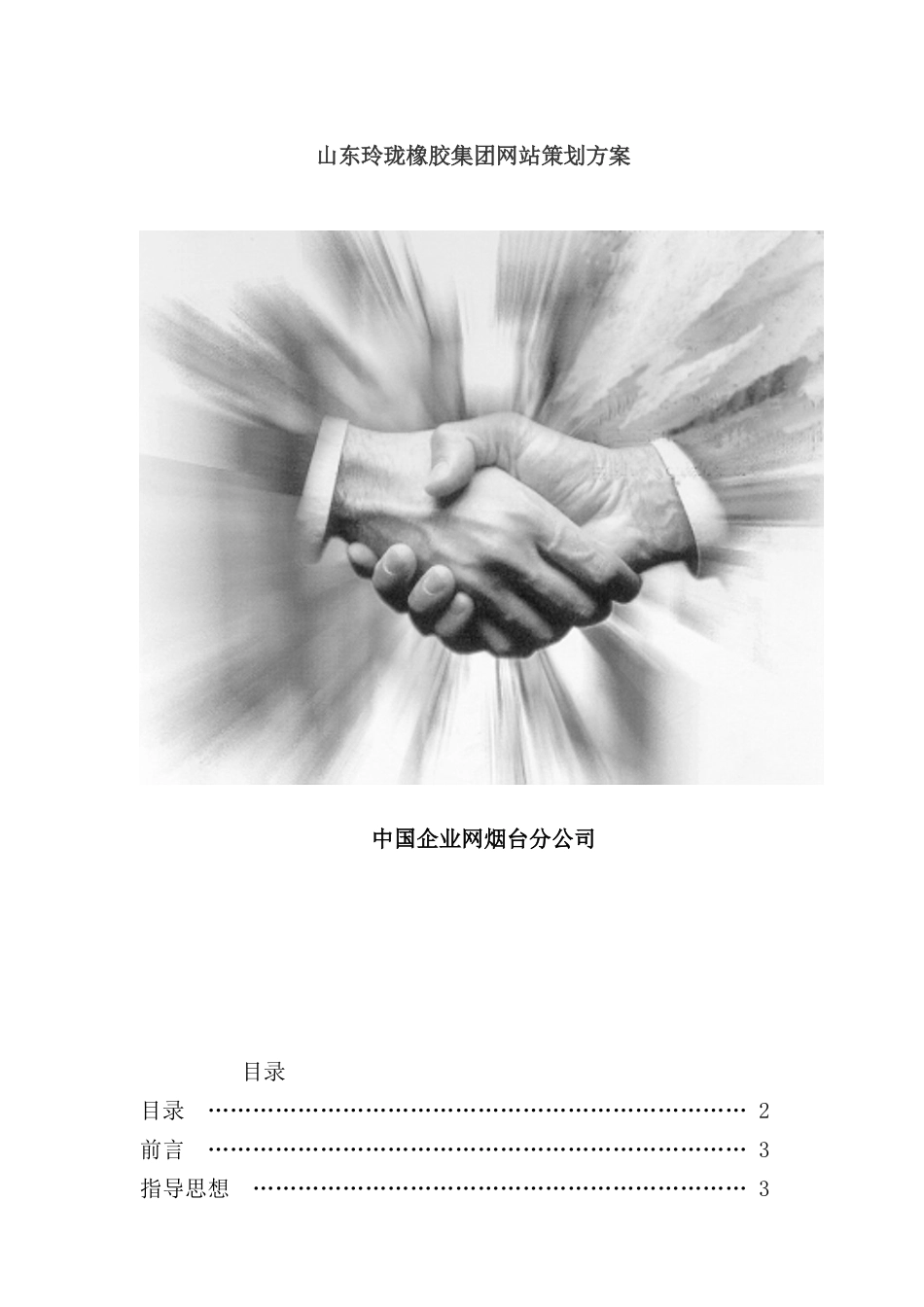 企业网站策划方案书_第2页