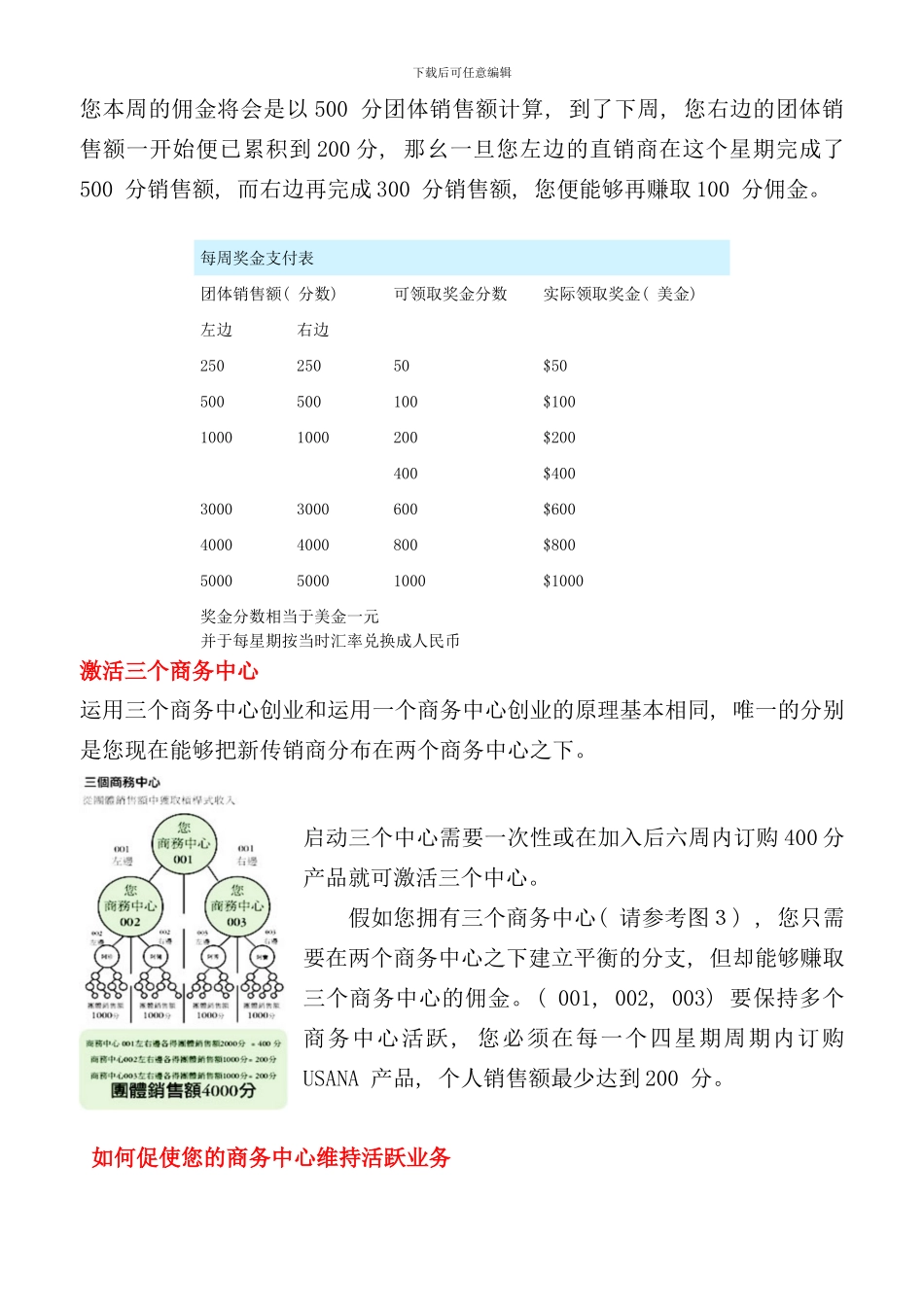 优莎娜葆婴奖金制度详解样本_第3页