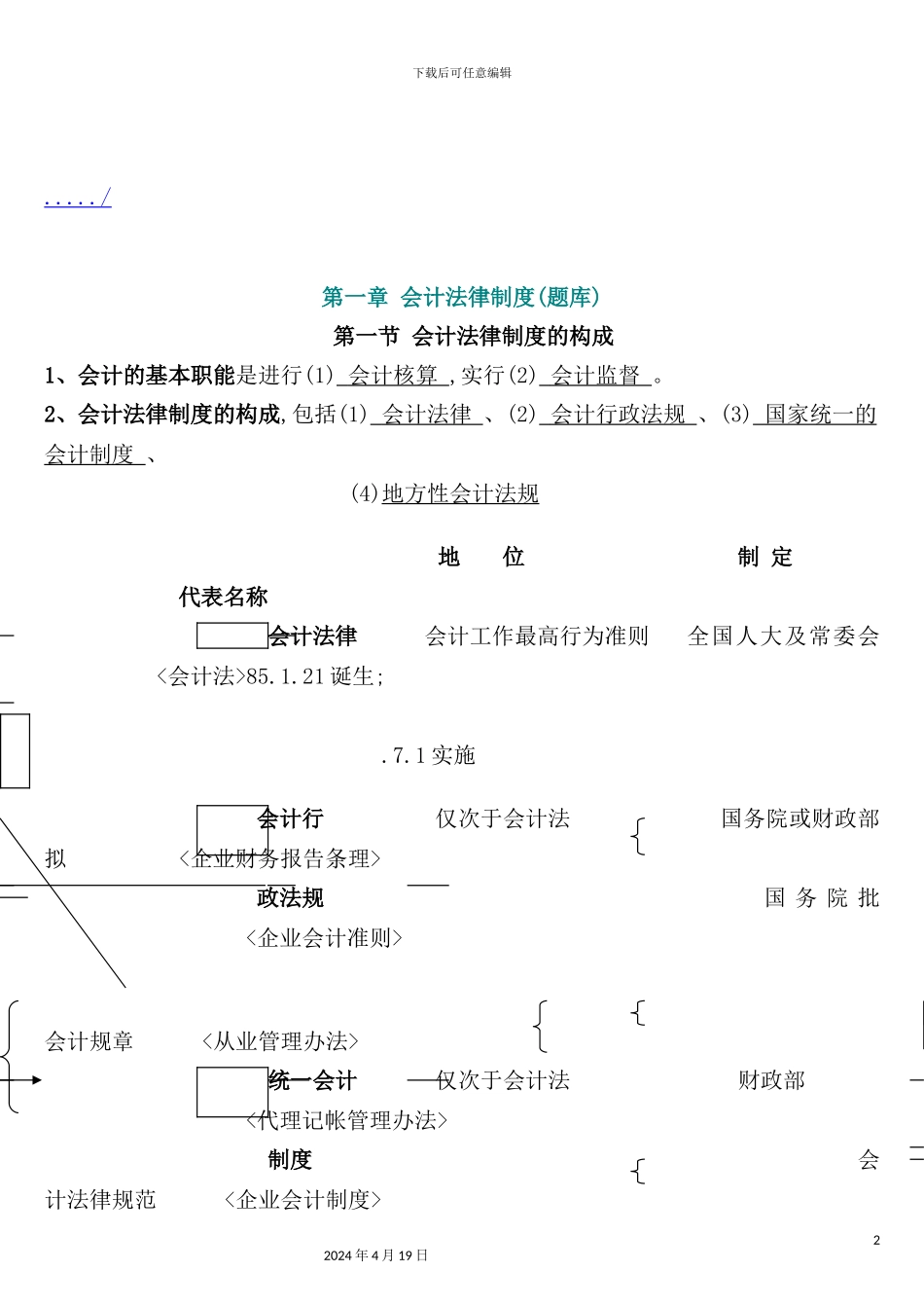 会计法律制度与支付结算法律制度_第2页