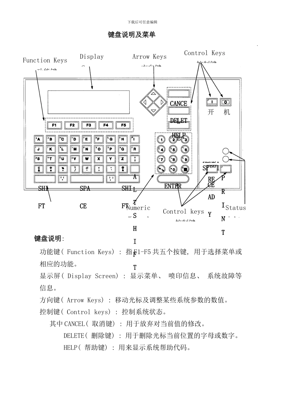 伟迪捷喷码机使用说明书样本_第1页
