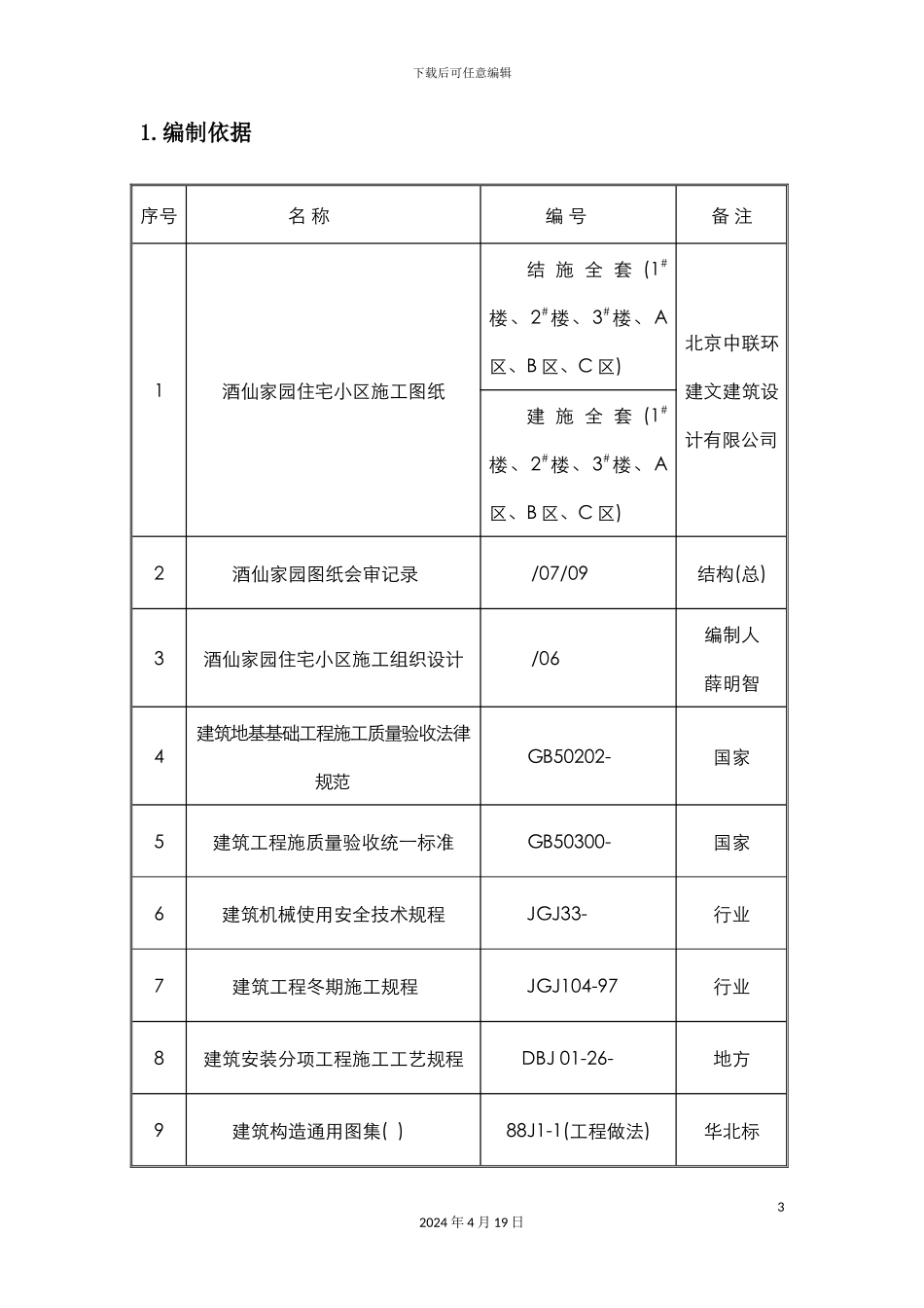 住宅小区回填土施工方案_第3页