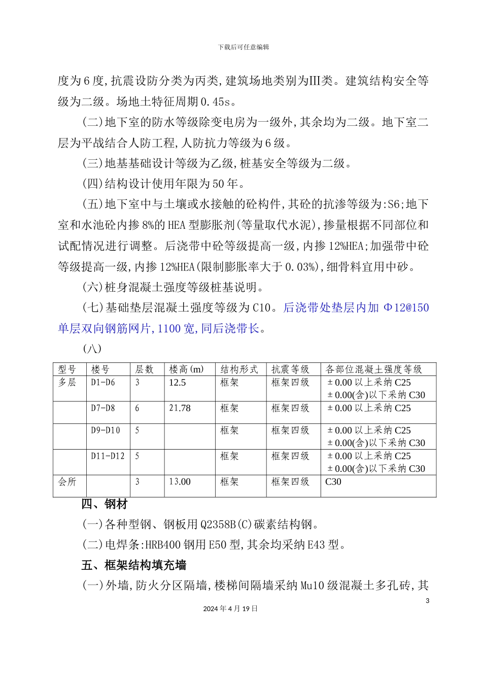 住宅小区施工组织设计_第3页