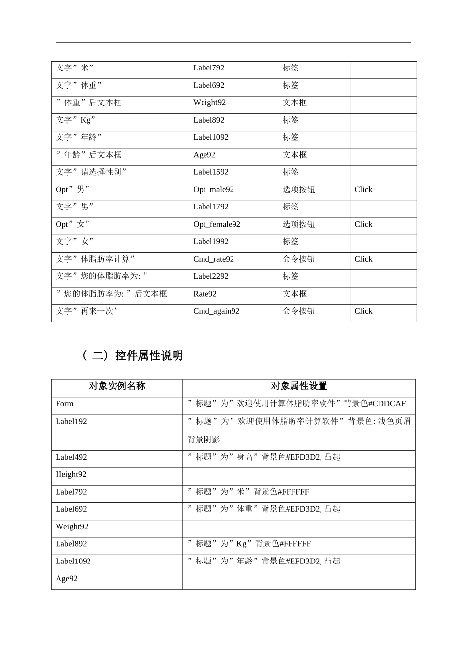 体脂肪率计算软件说明书样本_第2页