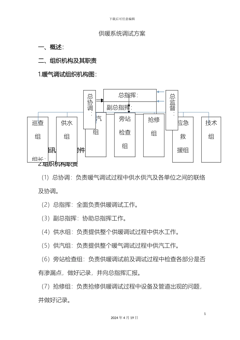 供暖系统调试方案模板_第3页