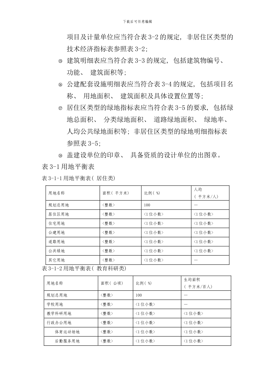 修建性详细规划总平面规划方案图纸深度样本_第3页