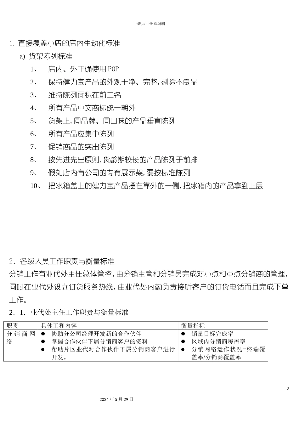 健力宝深度覆盖分销团队操作手册_第3页