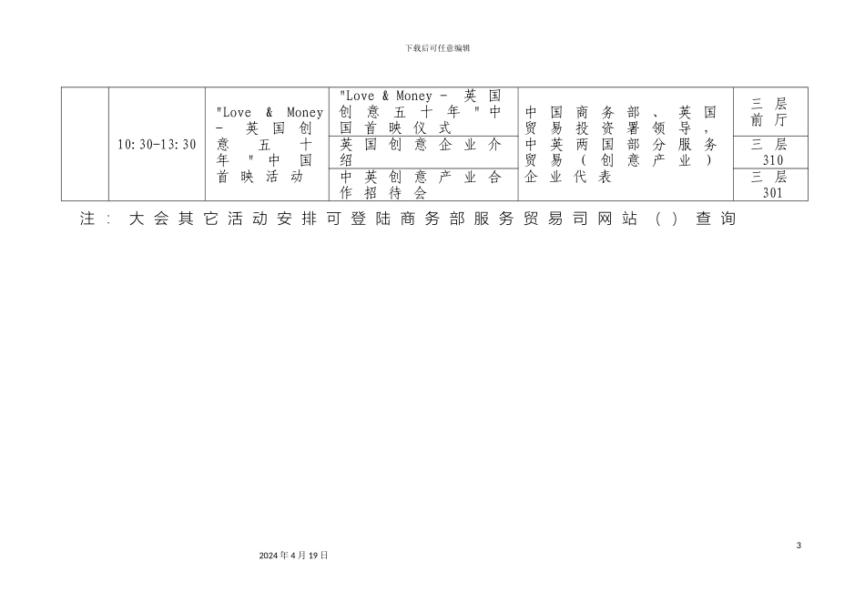 全国商务系统科技工作会议筹备方案_第3页