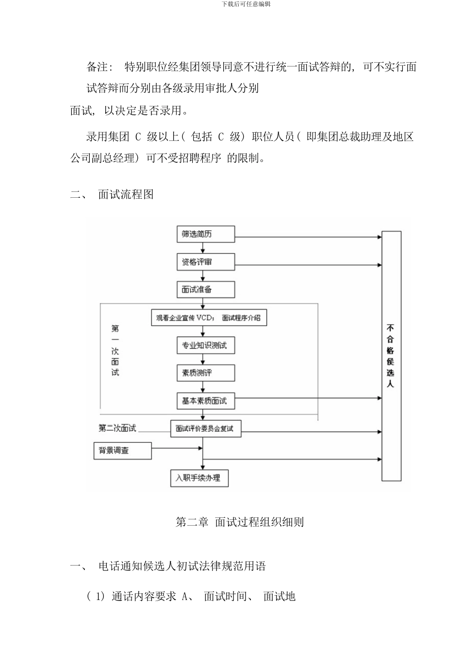 全套招聘管理手册最新制度面试题库样本_第3页