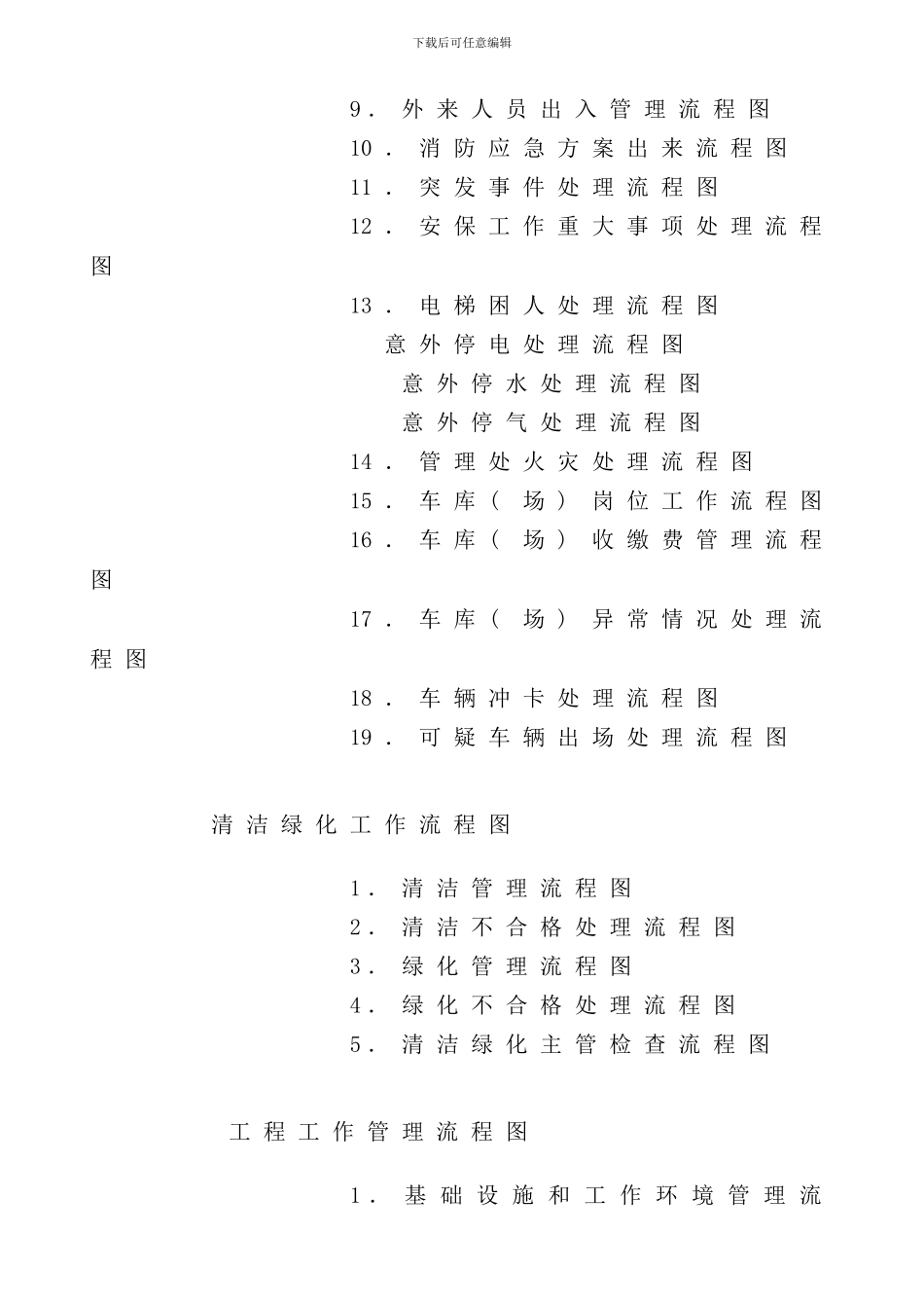 全套物业管理公司工作流程图样本_第2页