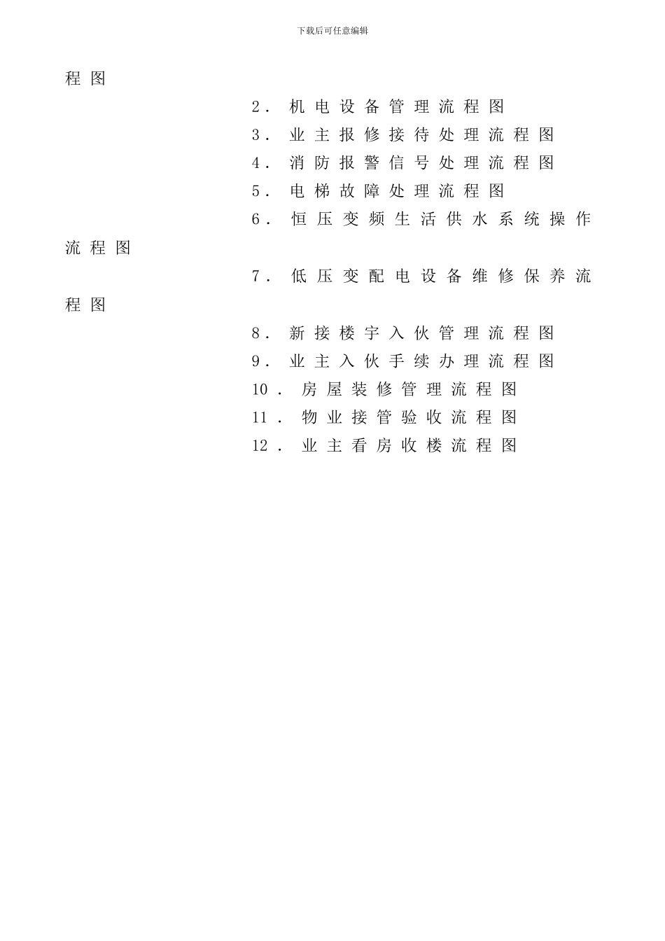 全套物业管理公司工作流程图样本_第3页