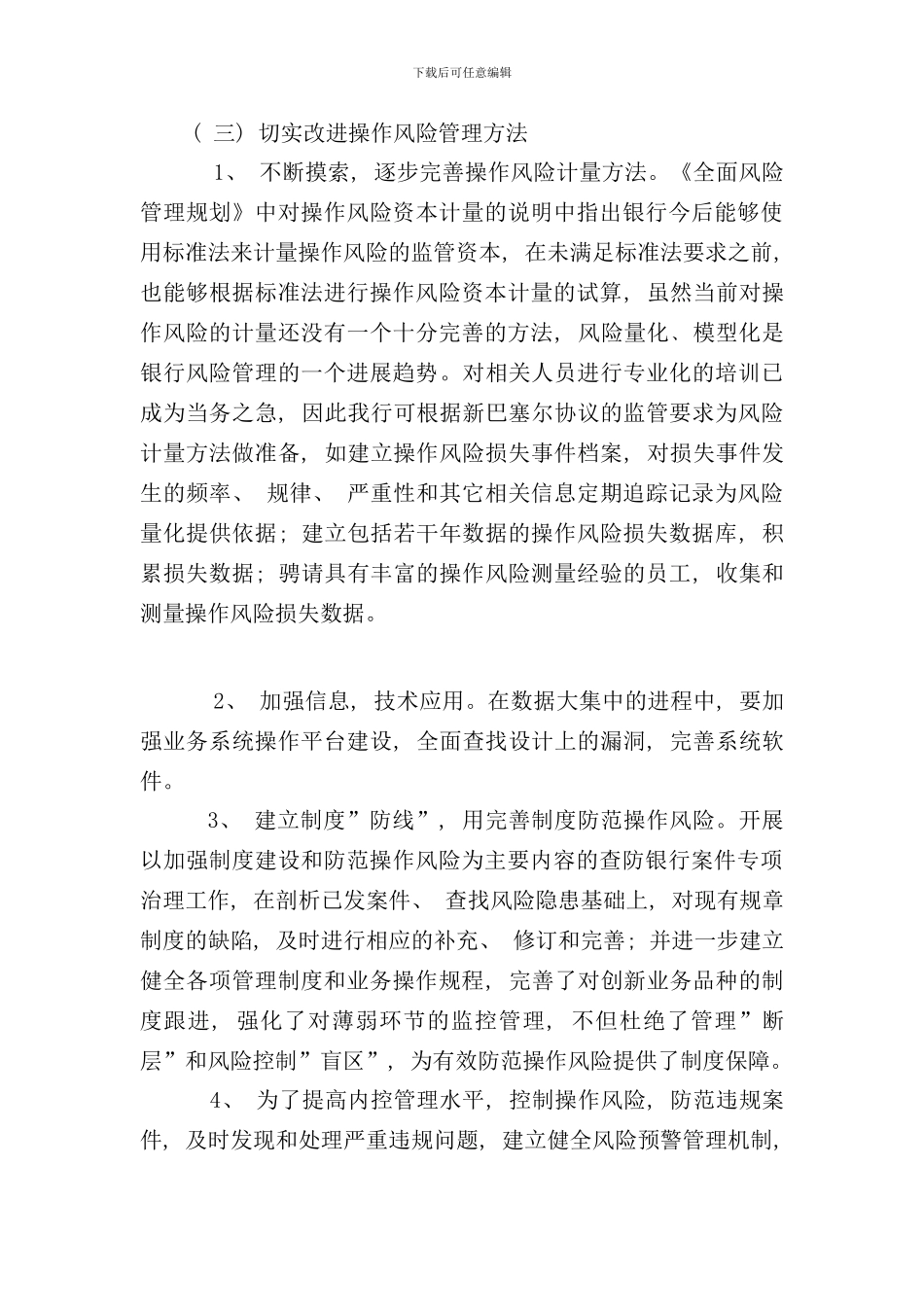全面风险管理规划落地方案样本_第3页