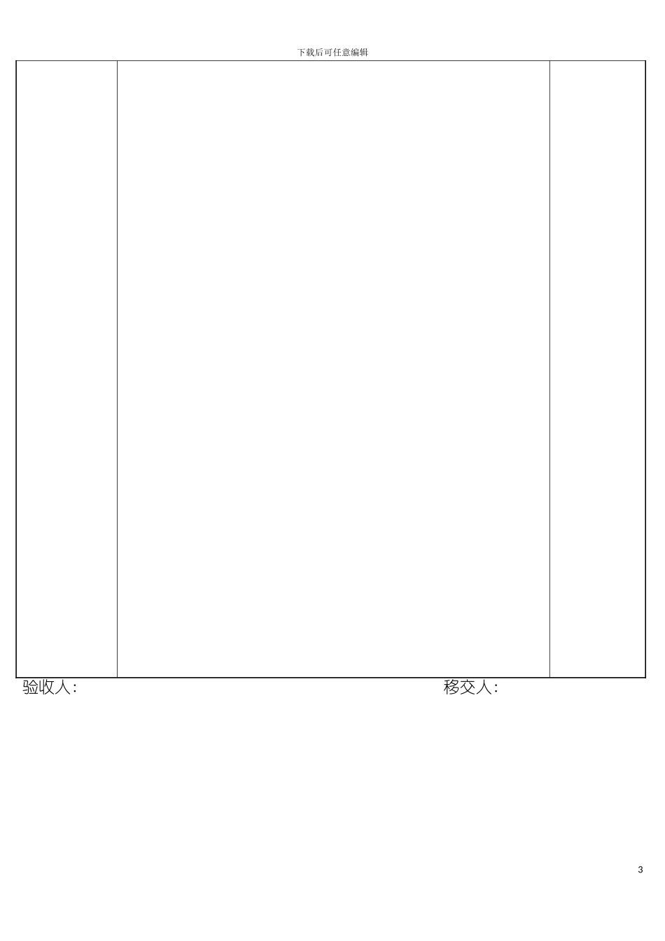 公共配套设施接管验收表模板_第3页