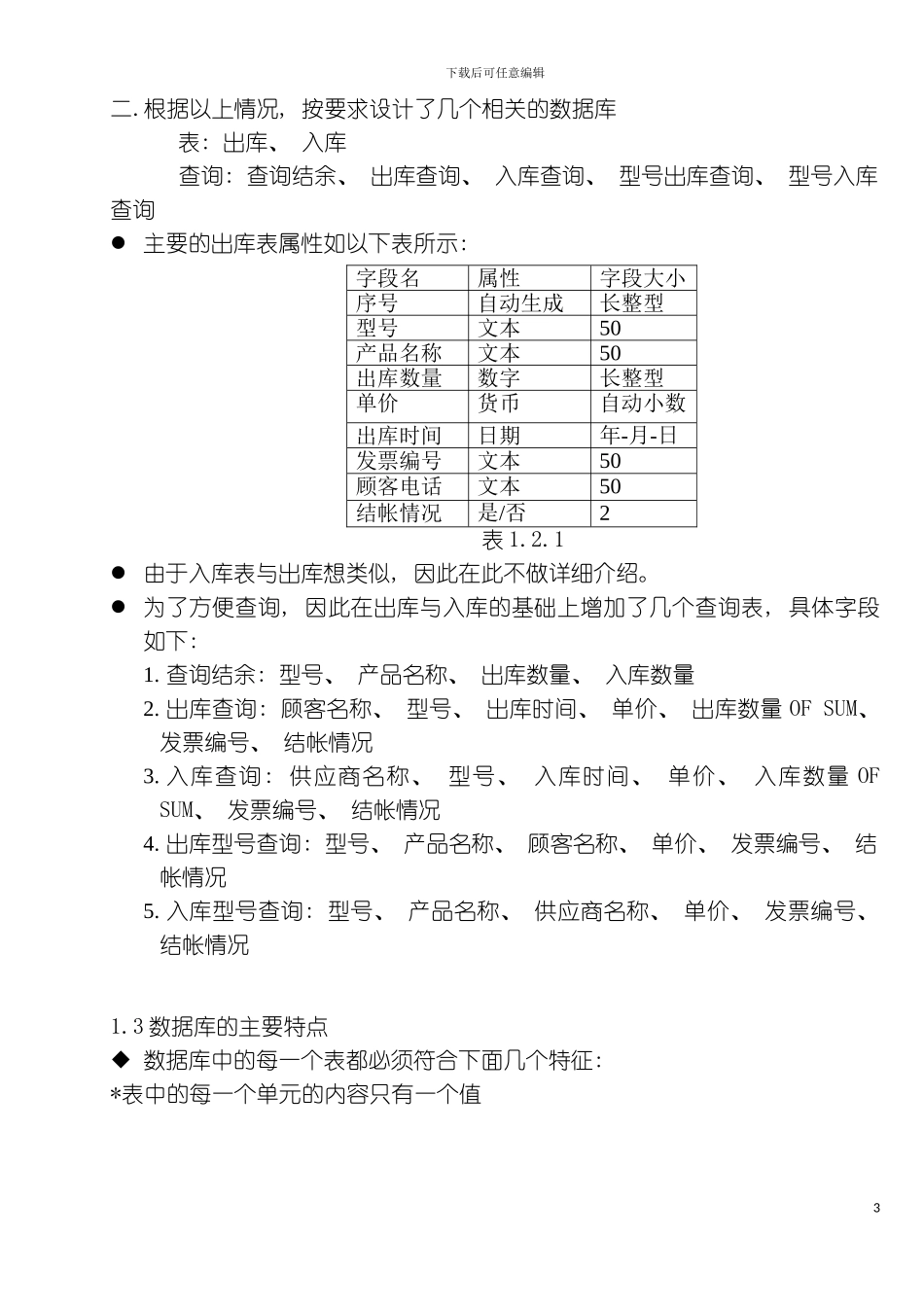 公司仓库管理系统样本_第3页