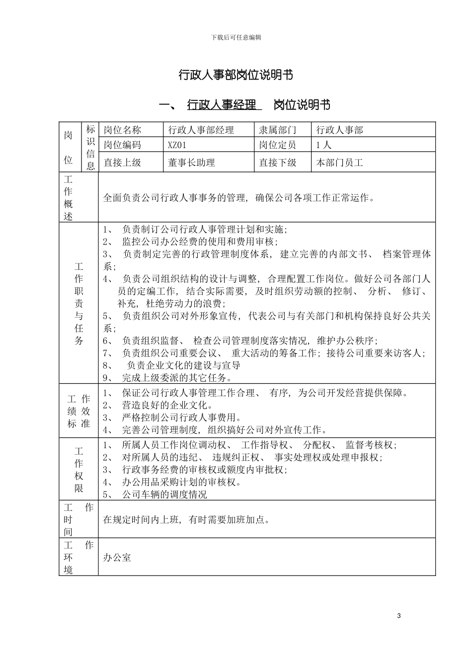 公司制度初稿模板_第3页